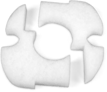Flux Feinfilter für Poolroboter WY BOT WY1102 / Os Prey 200-3 Filtereinsätze für Filterkorb - Unter 1 Mikron Filterschärfe - Auswaschbar ohne Chemie - Lieferung ohne Korb