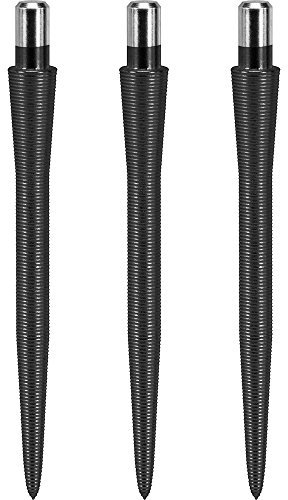 Target Dartspitze Storm mit Nano Grip, Ersatz-Dartspitze, 30 mm, Schwarz, 3er-Set
