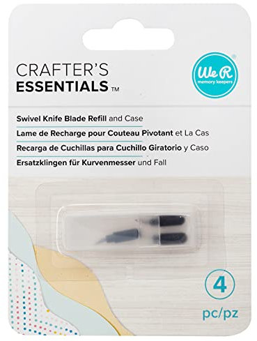 We R Memory Keepers Cuchillas de Repuesto para cúter pivotante ASIN: B07B8KG3JD View on Amazon Submit and Continue, Multi-Colour, 12 x 9 x 1.1 cm