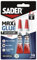 Sader Maxiglue Liquide – Super Glue Universelle – Tous Matériaux – Colle de Réparation à Prise Rapide – Colle Extra Forte –Transparente – 2 Tubes de 3 g