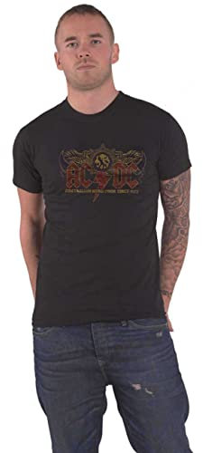 ACDC Herren ACDCTS65MB T-Shirt, Schwarz, XL