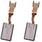 Lot de 2 balais de charbon pour Hilti SF 14-A, SFC 14-A, SFC 22-A - Pour visseuse sans fil / charbons moteur, fusains abrasifs, fusains à charbon