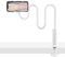 GRSTREE Handy-Halter, universeller Handy-Ständer, Clip, Flexible Klemme, 100 cm, Lange Arm-Halterung, Weiß