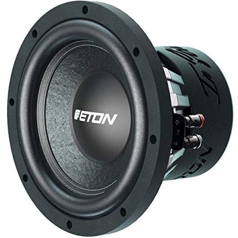 ETON PW 8: Kräftiger 20 cm / 8 Zoll Langhub Woofer, Bass fürs Auto, Bass Lautsprecher mit Ferritmagnet, handgeschöpfter Papiermembran, 2 x 2 Ohm Doppelschwingspule, 400 Watt