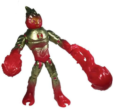 Ben 10 Action Figures Metallic Theme - Inferno