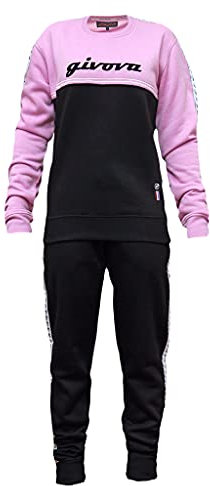 TUTA DONNA 100 G/COLLO CON BANDA IN FELPA LILLA/NERO Tg. S