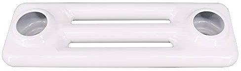NRG Traditional Bathroom White Triple Panel Cast Iron Style Tube Sample
