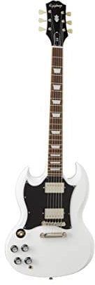 Epiphone SG Standard Lefthand Alpine White - E-Gitarre für Linkshänder