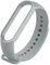 Todotumovil Correa de recambio para Xiaomi Mi Band 3. Pulsera de silicona de reloj inteligente Color Gris