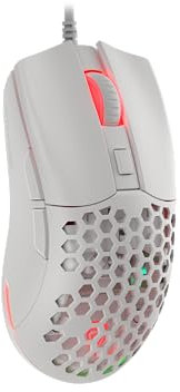 Genesis Gaming Maus KRYPTON 750 RGB kabelgebunden weiß