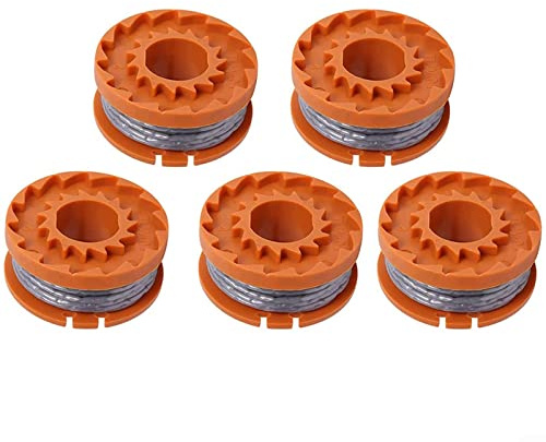 QOXEZY 5/10Pcs Trimmer Spool & Line for Spear for Jackson S1825CT S3630CT S3630CT2, Garden Lawn Mower Spool Spare Part