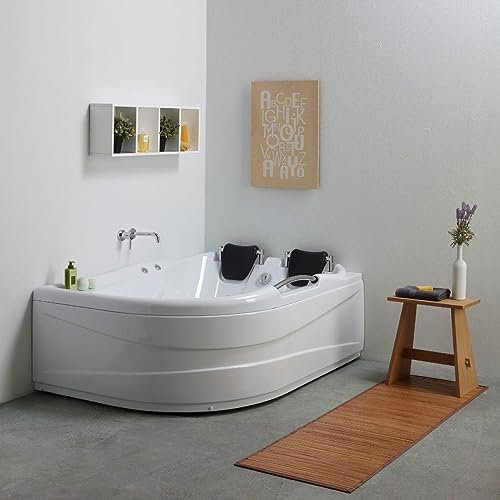 Kiamami Valentina - Vasca da bagno idromassaggio 2 posti angolare dx Aida
