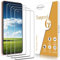 Kesuwe [3 Pack] Screen Protector for Xiaomi Mi 11 Lite, Mi 11 Lite 5G, Xiaomi 11 Lite 5G NE, Anti Scratch, 9H Hardness Tempered Glass, Bubble Free, Case Friendly, Easy Installation