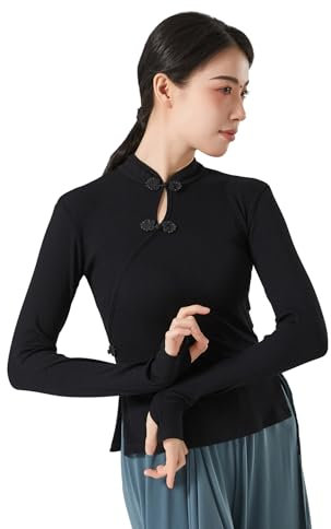 Angcoco Hauts Cheongsam Traditionnels Chinois élégants pour Femmes