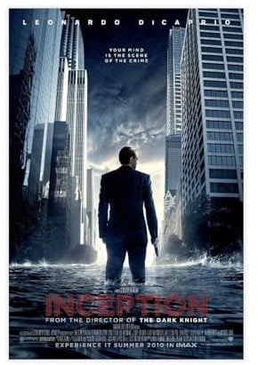 ZOLULA Inception Filmposter auf Leinwand, Schlafzimmer, Dekoration, Sport, Landschaft, Büro, Raumdekoration, Geschenk, ungerahmt, 50 x 75 cm