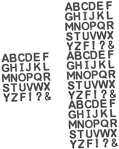 Toyvian 4 Juegos Letras Magnéticas Alfabeto Imanes De Nevera Letras del Cartel Juguetes Magnéticos Pegatina Imanes Preescolar Rompecabezas Espuma Pegatinas Decorativas