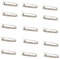 Épingles à Broche,100 pièces Épingle à Nourrice,Épingle de Badge,Fermoir arrière sécurisé,Broche de Sécurité,Broches Brooch pour Insigne de Broche de Bijoux de Bricolage(25 mm)
