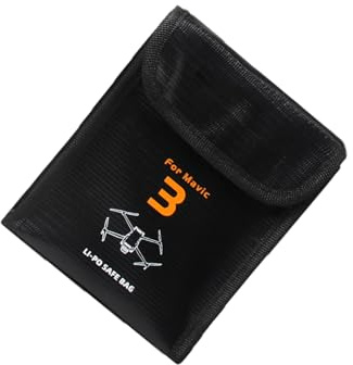 CHICHIYANG Langlebige 3 Größe Batterie Explosionsgeschützte Tasche 1/2/3 Batterie Anti-Explosion Safe Storage Case für Dji Mavic 3 Zubehör