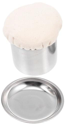 HiyyFloy 1 Ensemble De Pinceaux À Graisse pour Crêpes, Brosse À Huile De Cuisson avec Assiette, Brosse À Pâtisserie Plate pour Crêpe Chinoise, Brosse À Huile pour Barbecue, Fourniture De Cuisine