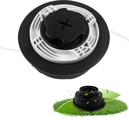 MaxAwe Tête de tondeuse pour Stihl Autocut C6-2, pour FS38 FS40 FS45 FS46 FS50 FSE60 FSE71 FSE81, tête de coupe pour Autocut C6-2 - Remplacement à 2 fils pour tondeuse et travaux de plâtrage