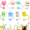 Silicone Straw Toppers - 8PCS Cute Reusable Straw Covers, Dust-Proof Tumbler Accessories, 8mm & 10mm