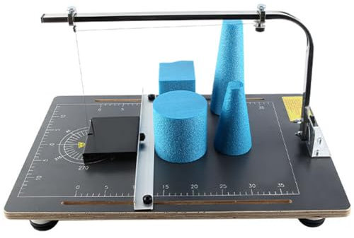 XCSCUK Desktop-Schaumschneidemaschine, elektrische Heizdraht-Schaumschneidemaschine, 50-300 ℃ einstellbare Temperatur, zum Schneiden von Schaumkunststoff