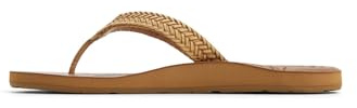 Roxy Women's Lili III Beach Sandals, Tan, 7