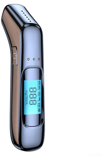 Zoegneer Tester digitale LCD per alcol Tester per auto Alcool Tester Breath Alcohol Tester, Casa Portatile Auto Alcool Guida Tester