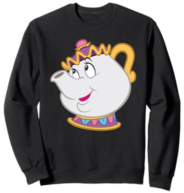 Disney Beauty and the Beast Mrs. Potts Big Face Costume Sweatshirt