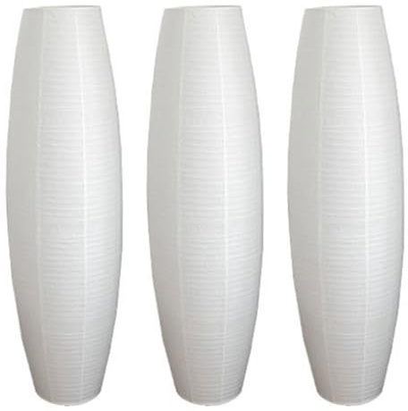 Uikdjgu 3X Rice Paper Floor Lamp Tall Lamp Lights Living Room Decor Special Paper Stand Lights