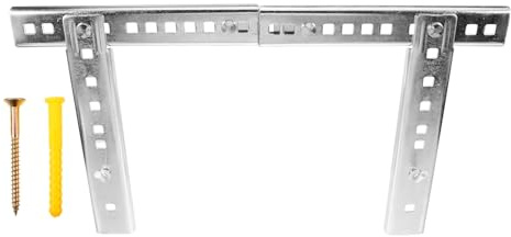 DOITOOL Soporte para Calentador de Agua Eléctrico Montaje Pared Reforzado para Termo Cilíndrico Instalación Rápida y Segura Compatible con Paredes Huecas y Soporte para Calentadores