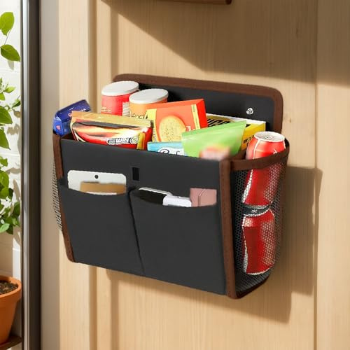 Exquilnova Wohnmobil Camping Organizer, Tür Organizer Hängend Selbstklebend, Faltbarer Schuhorganizer Hängeorganizer Platzsparend für Büro, Wohnmobil, Camping Küche, Wohnwagen Deko