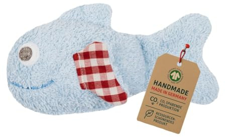 Efie Bio-Fisch blau, kontrolliert biologischer Anbau (organic), Made in Germany, nachhaltig, GOTS zertifiziert