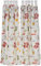 Martina Home Vino Pack de Cortinas Visillo para Cocina, Tela, Multicolor, 29x2x38 cm, 2 Unidades