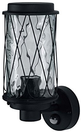 Osram LED Wand- und Deckenleuchte, Leuchte für Außenanwendungen, Sockel E27, Integrierter Tageslicht- und Bewegungssensor, Endura Classic Cage Up Sens