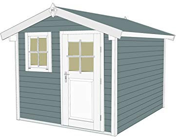 Weka Weka Gartenhaus 123 Gr. 3 grau
