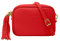 Parubi Clutch Umhängetasche echtem Leder, Made in Italy, Kleine Tasche mit Abnehmbarem Schultergurt, Hängetasche für Frauen und Mädchen (Model Anastasia)