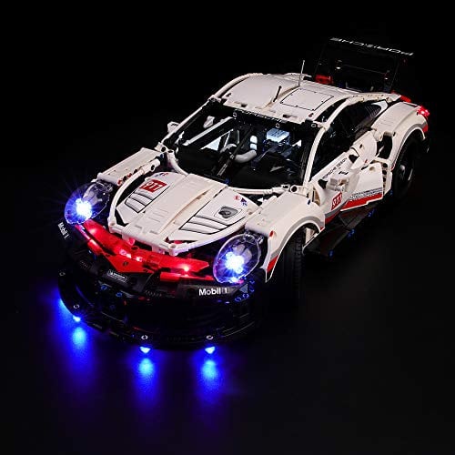 BRIKSMAX Led Beleuchtungsset für Lego Technic 911 RSR, Kompatibel Mit Lego 42096 Bausteinen Modell - Ohne Lego Set…