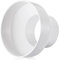 Cabilock Conector Adaptador Reductor Reductor de Conducto Recto Conector de Ventilación de Calefacción de Enfriamiento en Línea Ventilador de Conducto de 200 Mm a 150 Mm
