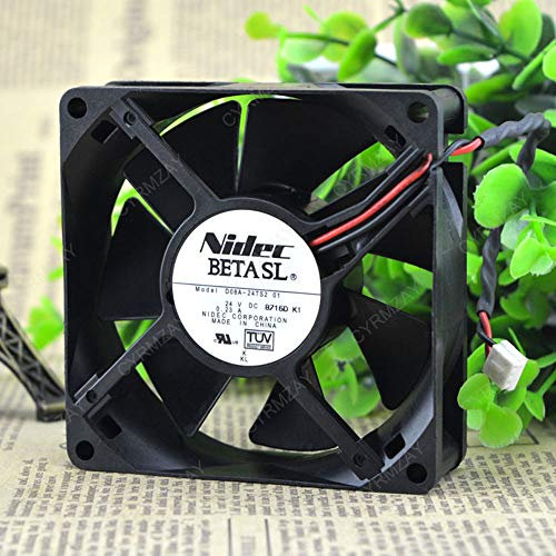 Compatible pour NIDEC D08A-24TS2 01 24V 2-Câble 8CM 80X25MM ventilateur