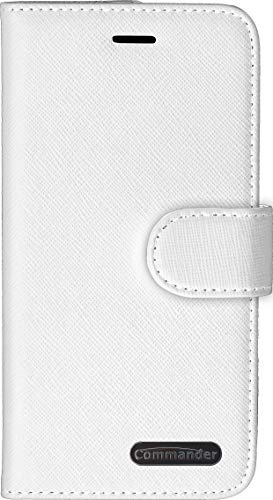 Commander Book Case Elite Cross White Für Apple iPhone 12/12 Pro