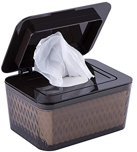 Feuchttücher-Box Baby Feuchttücherbox Mit Deckel Aufbewahrungsbox Für Feuchttücher Wiederverwendbare Nachfüllbare Feuchttücherbox Tragbare Reisetücher Spender Wischtaschen Für Kinder