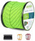 Nylon 750Lb Paracord 4mm Cord - 50m Parachute Cord with 7 Wires,Multifunction Reflective Outdoor Survival para cord(Fluorescent green)