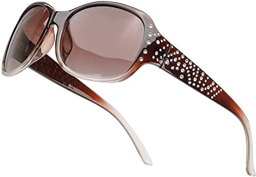 SIPHEW Sonnenbrille Damen Polarisiert Klassische Mode Stil Damen Sonnenbrille UV400 Schutz für Frauen