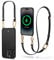 CYRILL by Spigen Classic Charm Mag [Crossbody Case] Compatible with iPhone 14 Pro (2022), iPhone 14 Pro Case with Strap for Women [Premium Vegan Leather] - Black