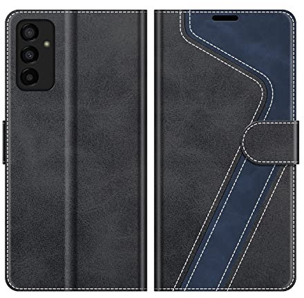 MOBESV Custodia per Samsung Galaxy A23 5G, Cover a Libro Magnetica Custodia in Pelle per Samsung Galaxy A23 M23 M13 4G 5G, Elegante Nero