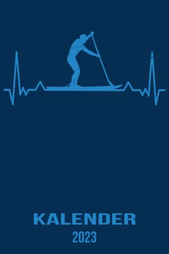 Kalender 2023: XXL Kalender DIN A5 2023 1 Tag = 1 Seite mit großem Tagesplaner und großartiger Übersicht. Monatsübersicht, Erinnerung und Notizen in ... | Herzschlag stand up paddling kalender