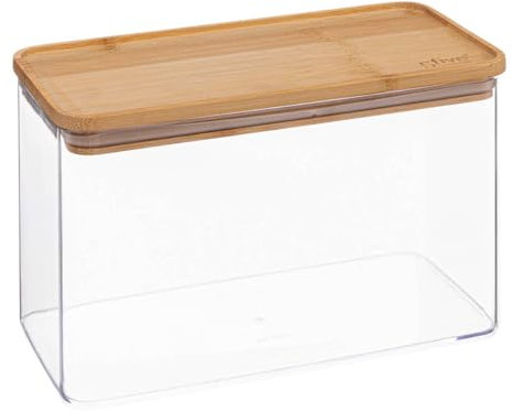Vorratsdose rechteckig bambusdeckel eske 2l - 5 five simply smart
