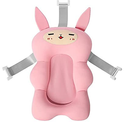 Kaxenig Baby Badekissen Baby Badewanne Kissen, Neugeborene Babywannensitz Badematte, Rutschfestes Weiches Bequemer Badewannenkissen Und -Liege Für Neugeborene Kleinkinder