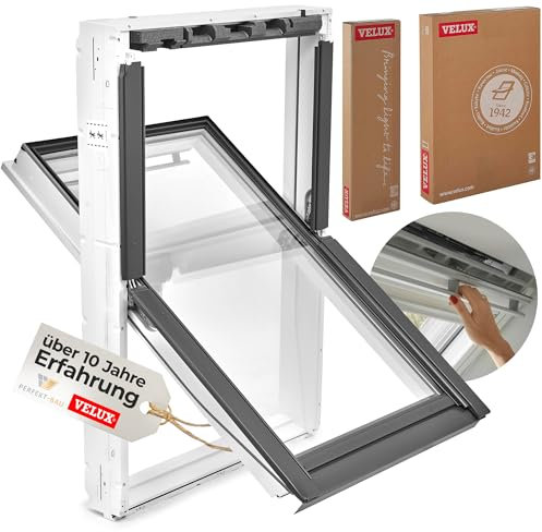 VELUX Austauschfenster: Austausch-Paket Kunststoff für alte Velux Dachfenster (Größe: 78 x 118 - für Velux 306 und M06)
